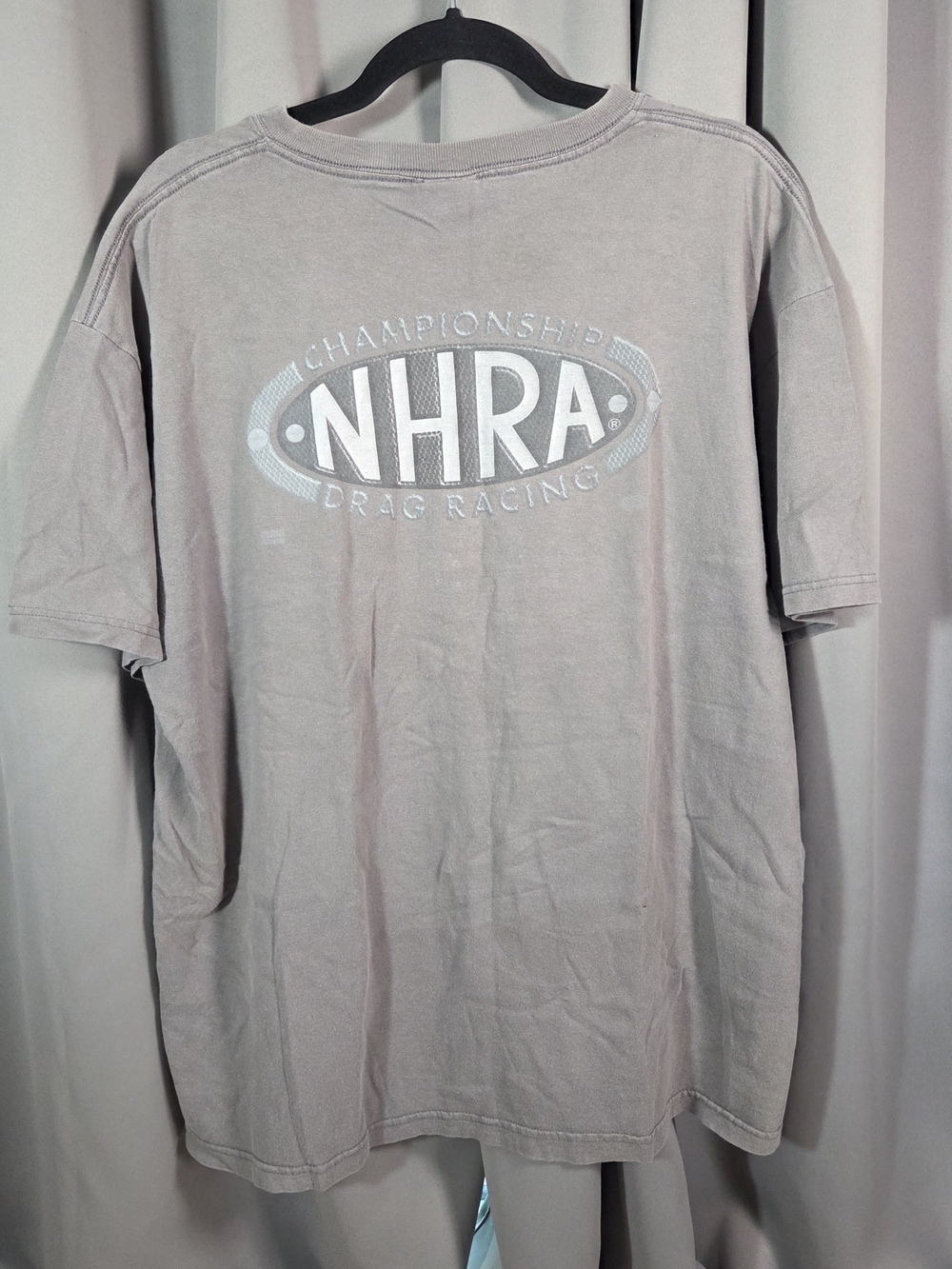 Anvil NHRA Championship Drag Racing Short-Sleeve Tee - Light Gray